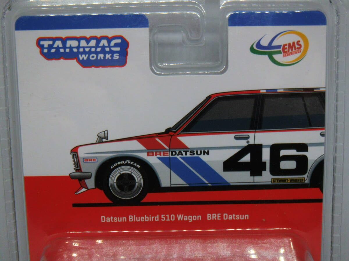 Amazon | TARMAC WORKS 1/64 Datsun Bluebird 510 Wagon BRE Datsun